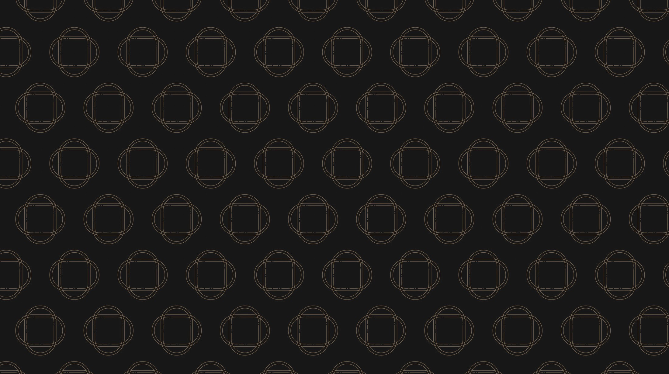 Shrians Jewels pattern of gold rounded squares on black