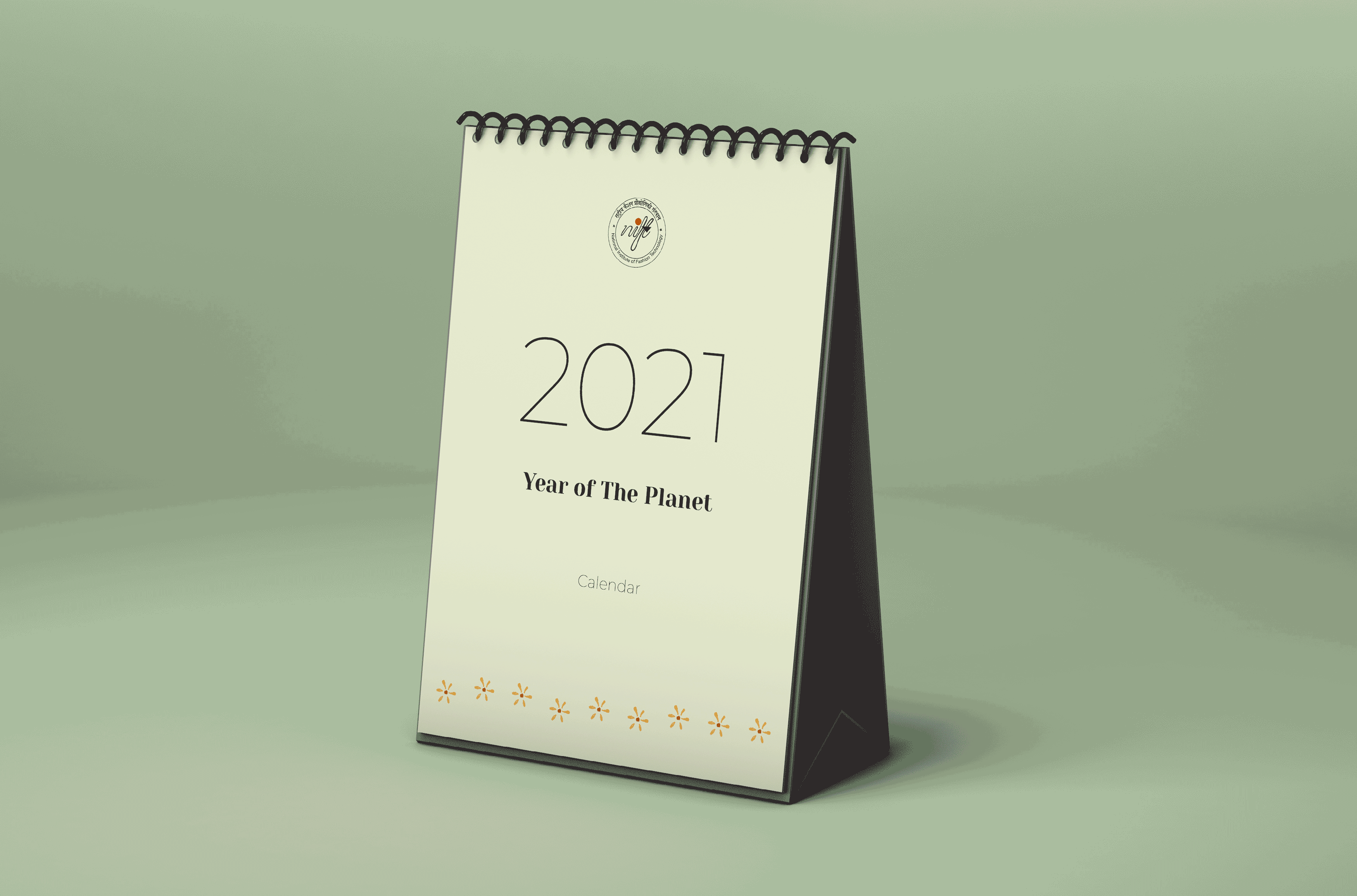 Year of the Planet 2021 desk calendar cover
