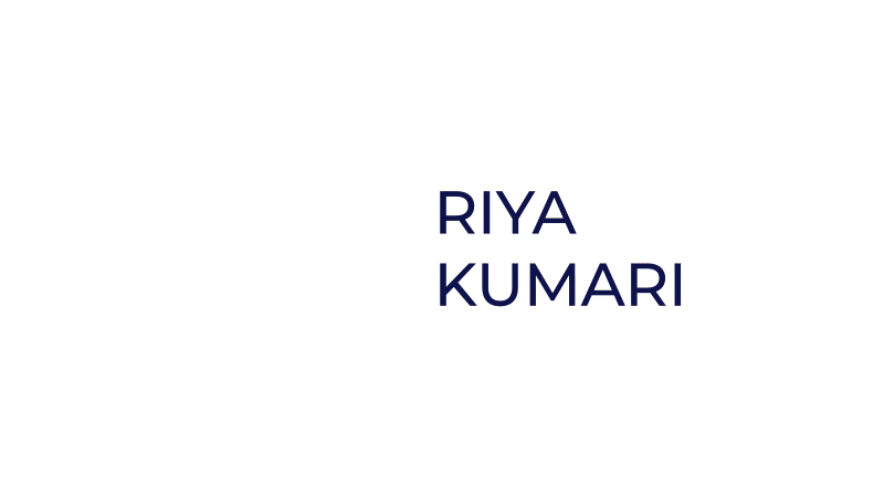 Design credit slide: Riya Kumari